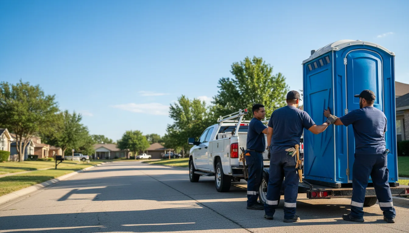 Portable Toilet Rental in Aurora, KS near me